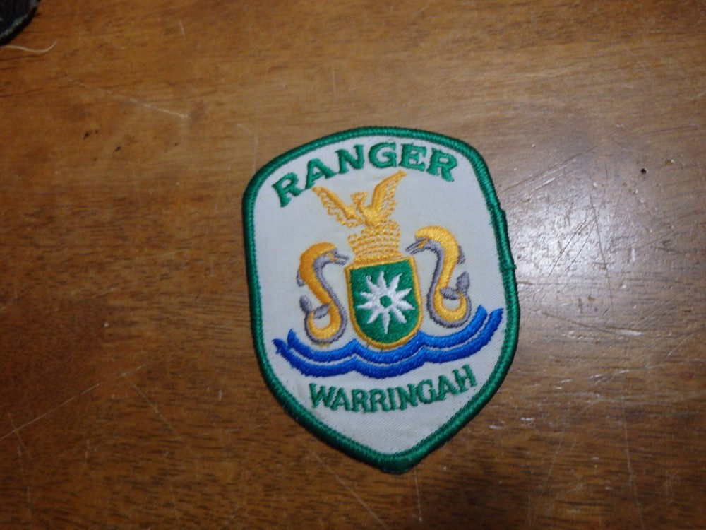 WARRINGAH  RANGER  PATROL PATCH  bx AA BX#8