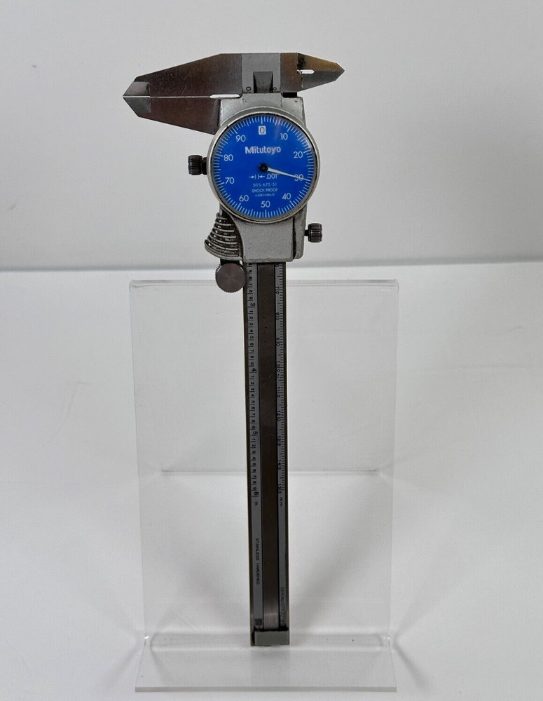 Mitutoyo 505-742-51 6" .001 Range/ Precision Dial Calipers
