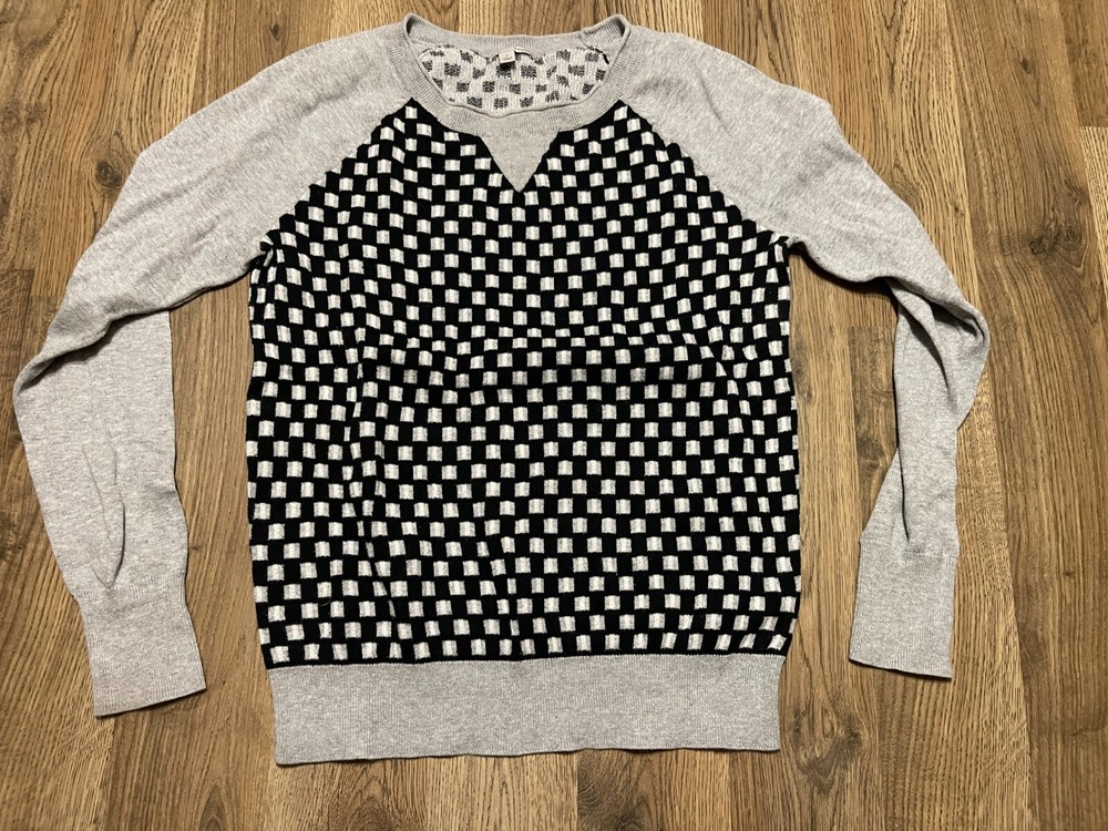 Halogen Sweater, Women's Size Small, Gray Blue, Pullover, Crew Neck