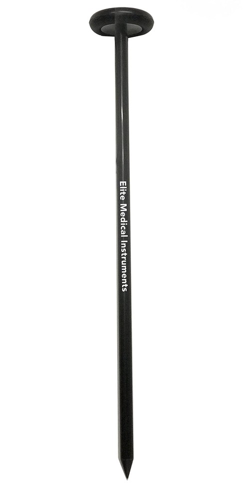 EMI Deluxe Queen Square Reflex Hammer Black Pointed Tip Superficial Response