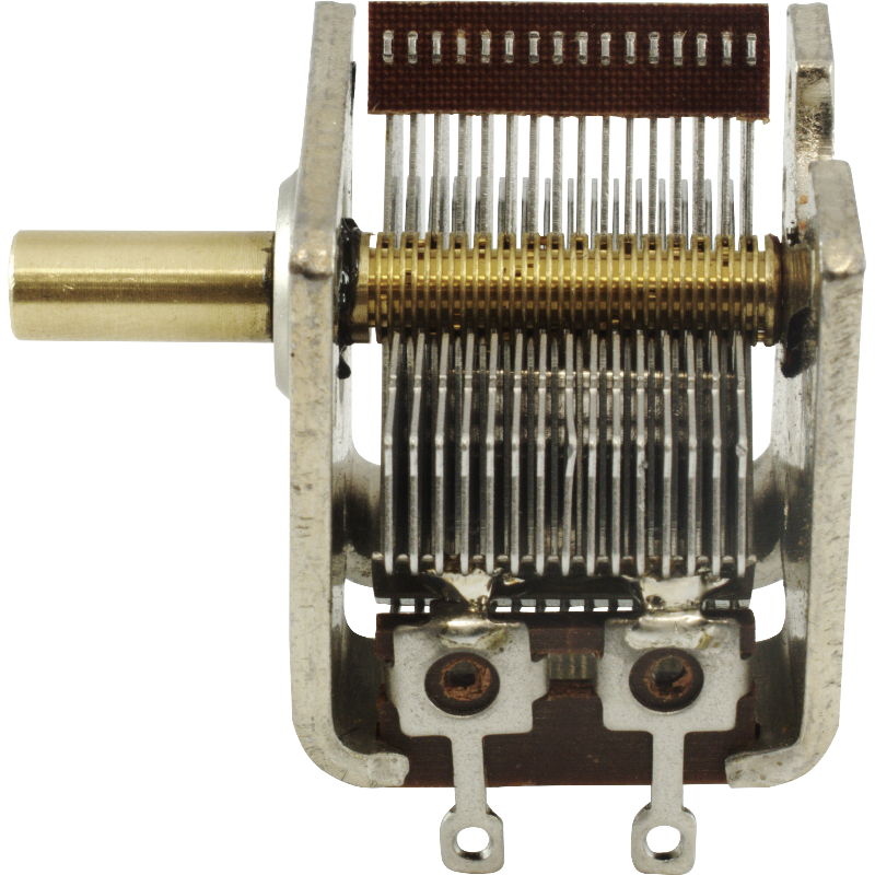 Capacitor, 365pF, Variable, Single Section
