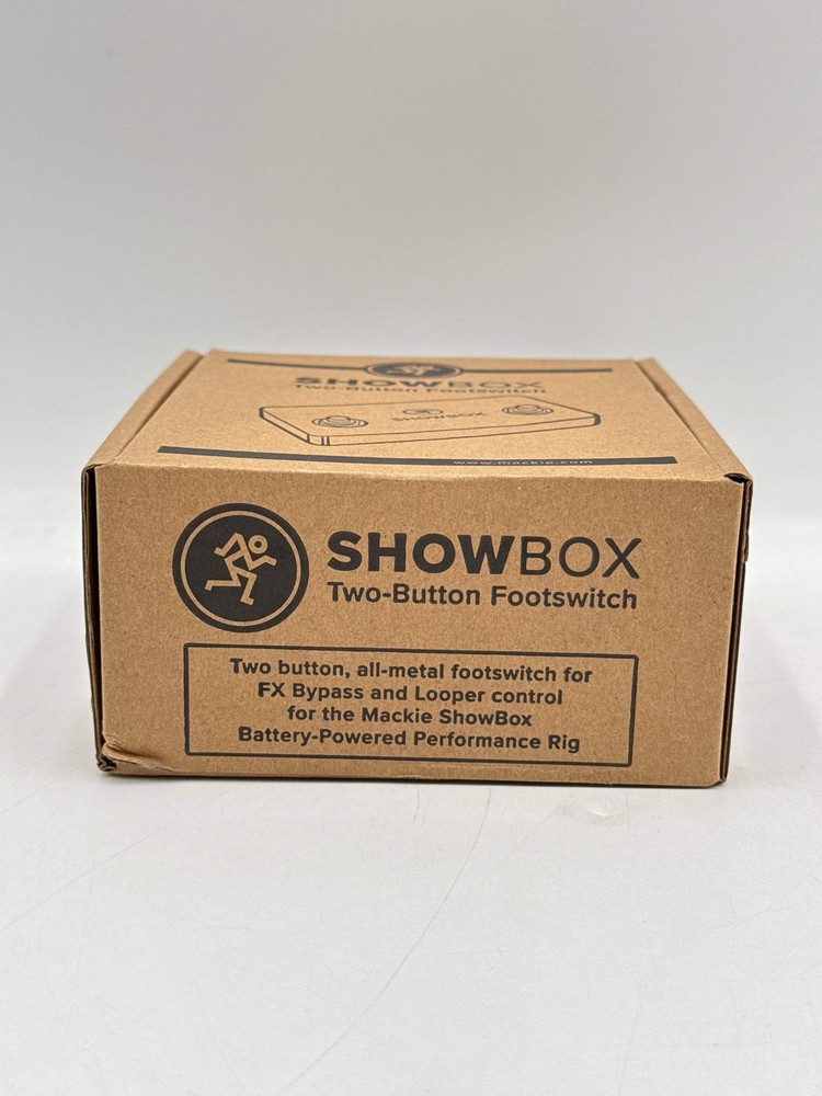 Mackie Speaker Hardware ShowBox Two Button Footswitch