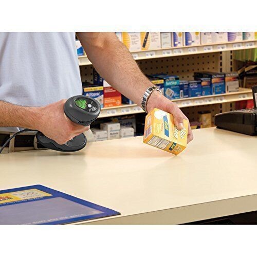 Motorola Symbol DS9808-SR00007NNWR Wired Handheld 1D Barcode Scanner Reader USB