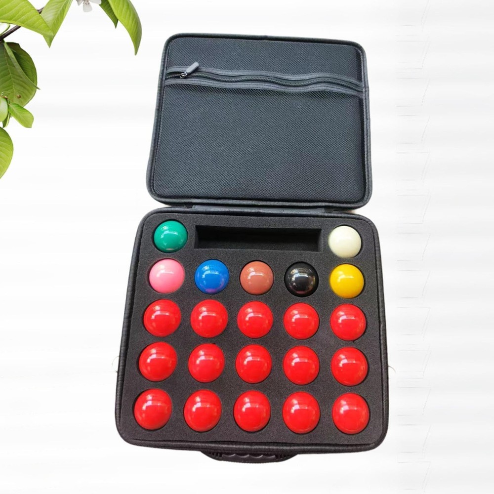 Pool Ball Carrying Case Billiard Ball Storage Box Hard Case Container