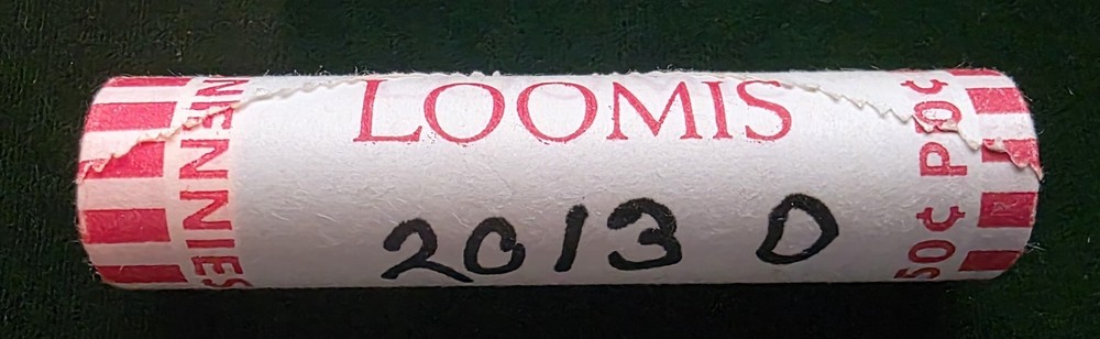 2013 D LINCOLN SHIELD CENT ROLL 50 COINS UNCIRCULATED