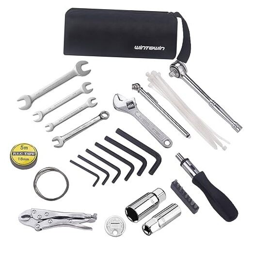 Compact Motorcycles Repair Tool Kit Compatible with Basic tools for hd bike