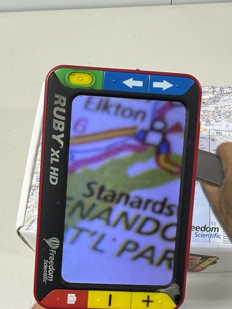 Freedom Scientific RUBY XL HD Handheld 5'' Video Magnifier - Tested - Read Desc!