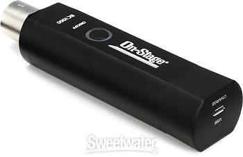 On-Stage Stands BC1000 XLR Bluetooth Receiver