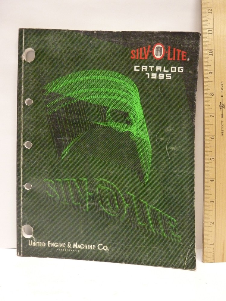 VTG 1995 Silv-O-Lite United Engine & Machine Pistons Catalog