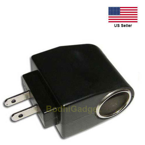 AC to DC Car Charger Adapter Converter Socket - US Plug