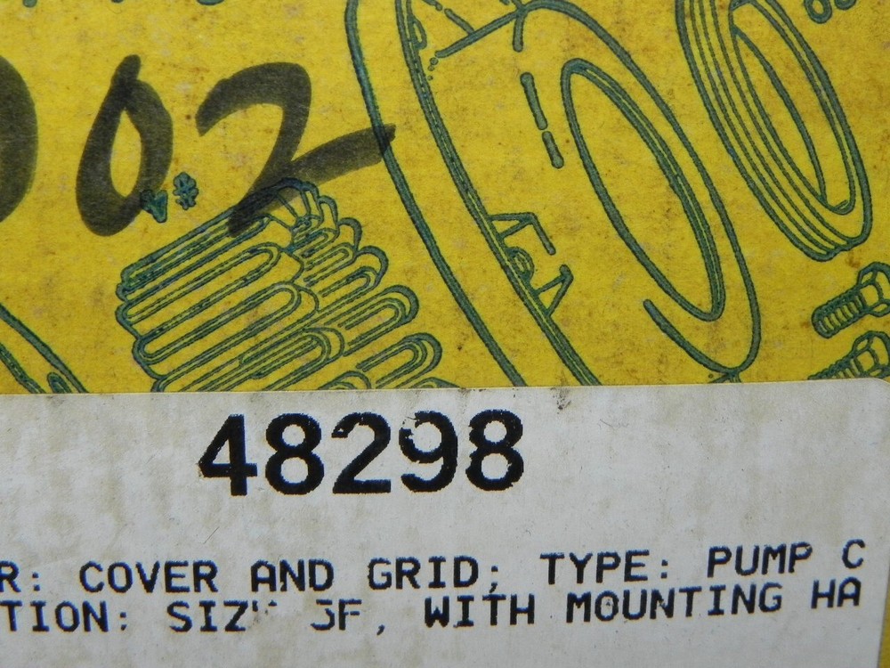 Falk 48298 Assembly modifier Parts: Seal Ring