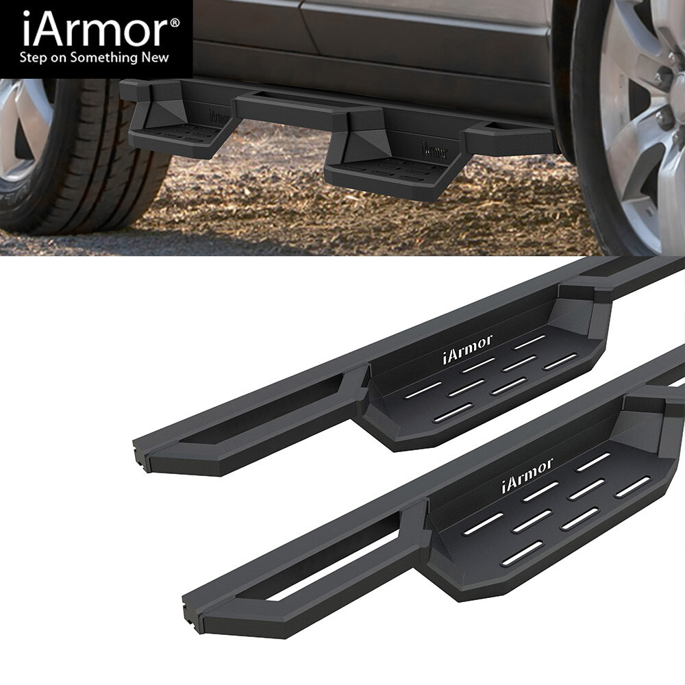 APS 6.5" Pocket Step Side Armor Square for 07-17 Chevy Traverse Buick Enclave
