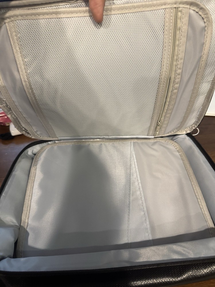 Small Fireproof Storage Organizer Case with Lock 3-Layer Soft Case