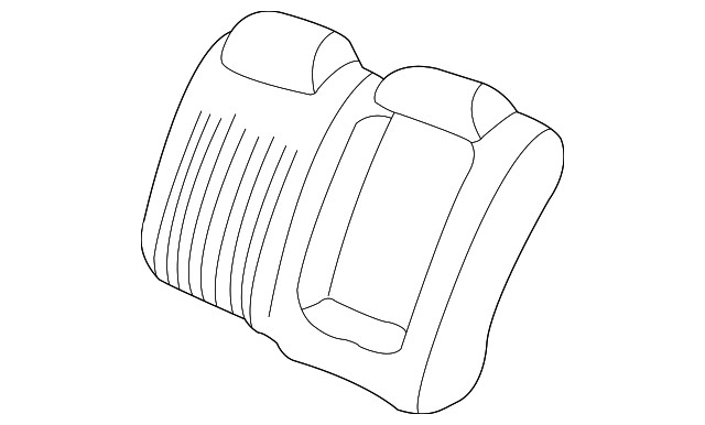 Genuine GM Seat Back Cover 88993699