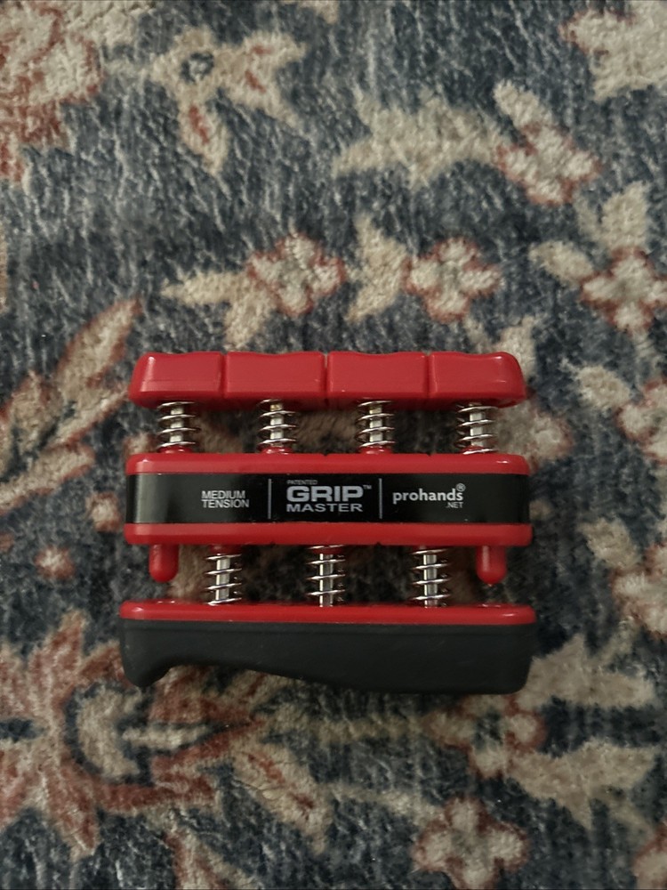 ProHands Gripmaster Hand Exerciser - Red (Medium Tension)