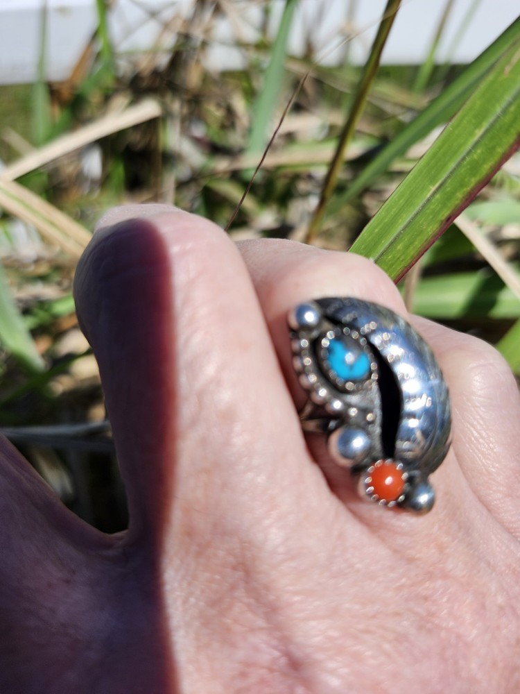 Bisbee Turquoise Ring 9.5 EASTER SALE