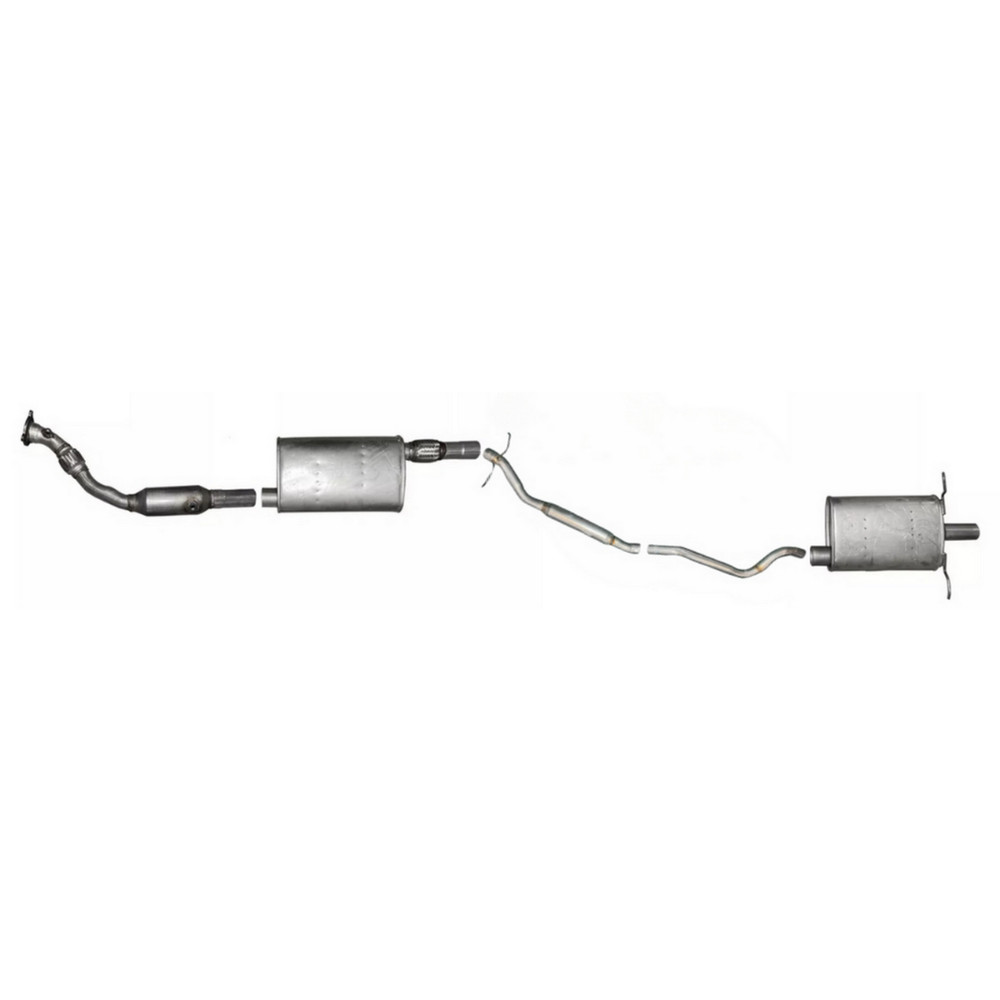 Complete Exhaust System For 2004-2006 Chrysler Pacifica 3.5L Fast Dispatch NEW
