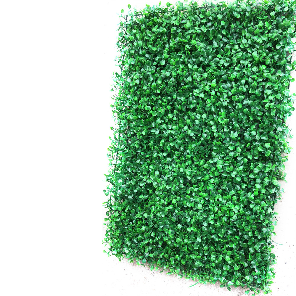 12Pcs Artificial Plant Hedge Grass Mat Greenery Wall Fence Panel Background USA
