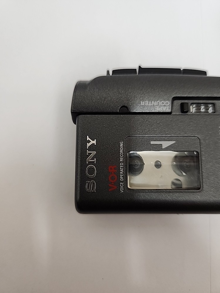 Sony M-529V Handheld Microcassette-Corder Voice Recorder - Black