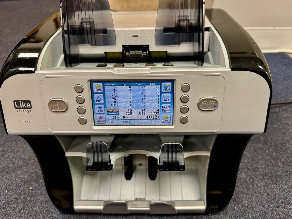 Klopp Like Systems LC-20 Currency Discriminator Counter