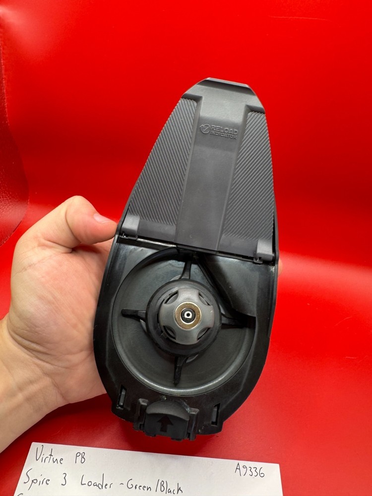 Virtue PB Spire 3 Loader - Green/Black - Crown Speed Feed - Fully Working