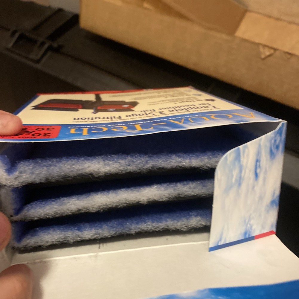 Aqua tech 3 Pack Filters #3. Nib