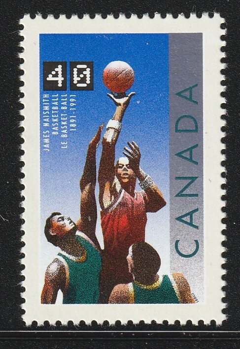 Canada #1343, Basketball, MNH 1991