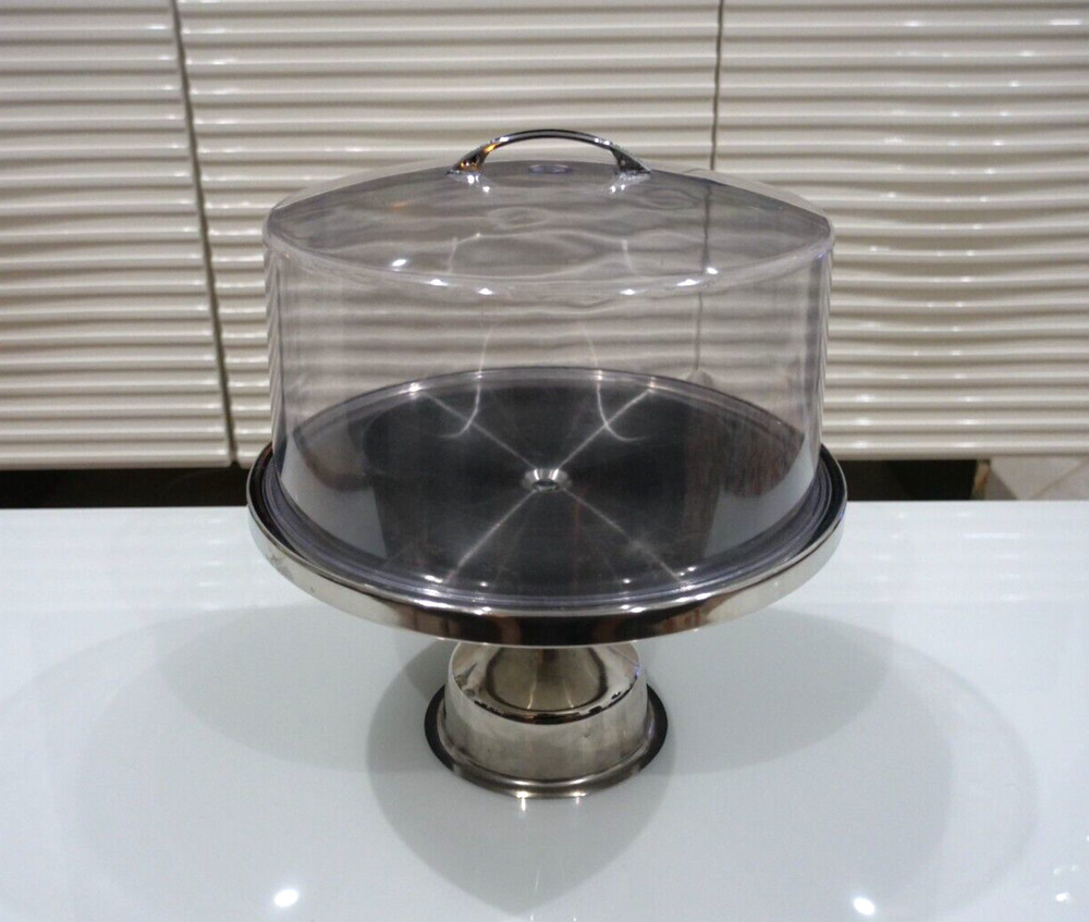WINCO Cake Stand Set 13" CKS-13 With Cover Lead