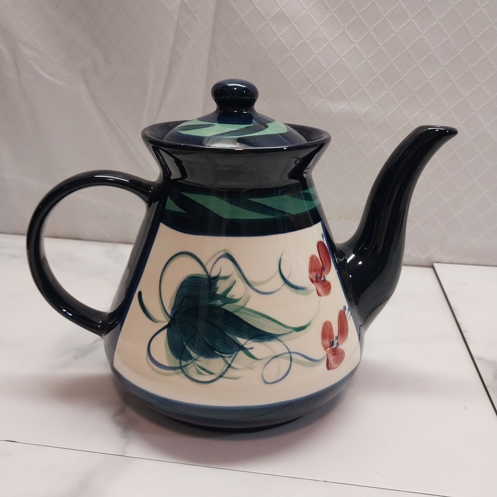 Gail Pittman handpainted Tea Pot '94 - 88