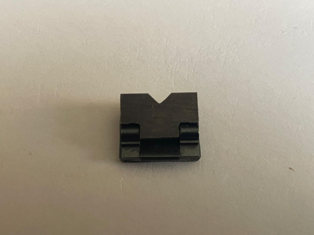 Unmarked Folding Rear Buckhorn Sight