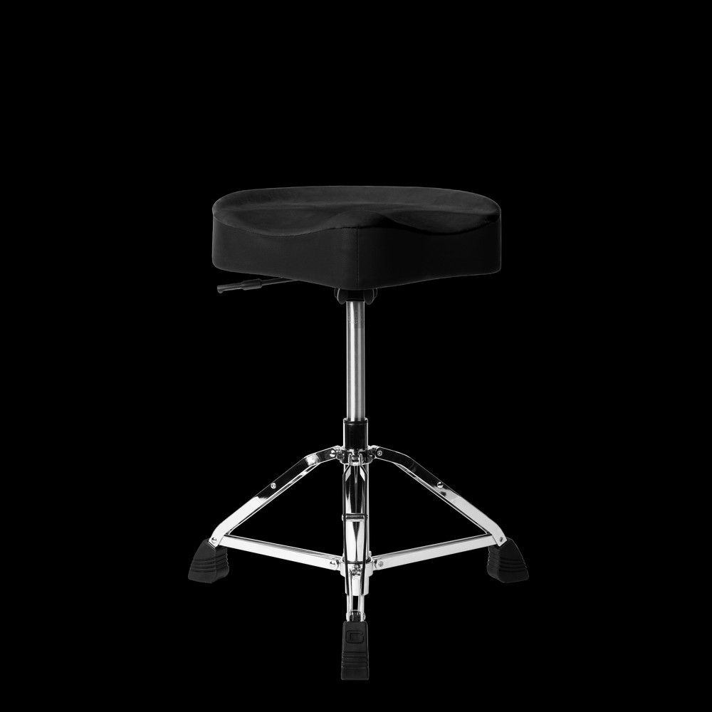 Gator Air Glide Drum Throne with Saddle Seat, Black