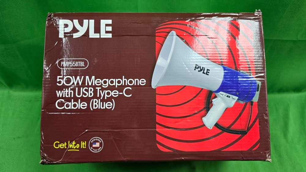 Pyle 50W Megaphone Bullhorn Speaker (E16)