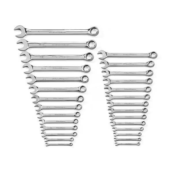 6-Point Sae/Metric Wrench Set (28-Piece)