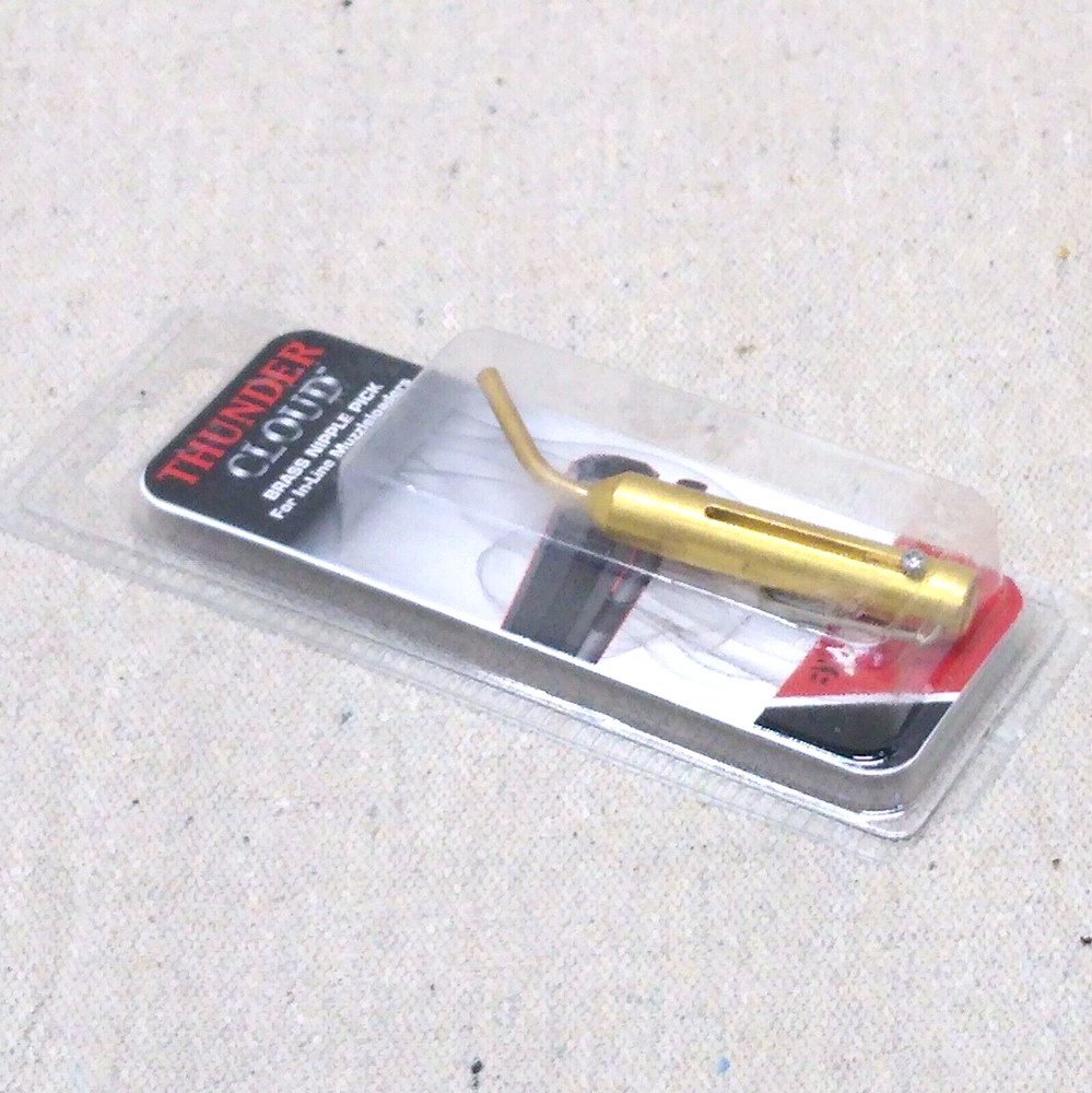 Thunder Cloud Muzzleloader Brass Nipple Pick, 87119A Deer Hunting & Shooting