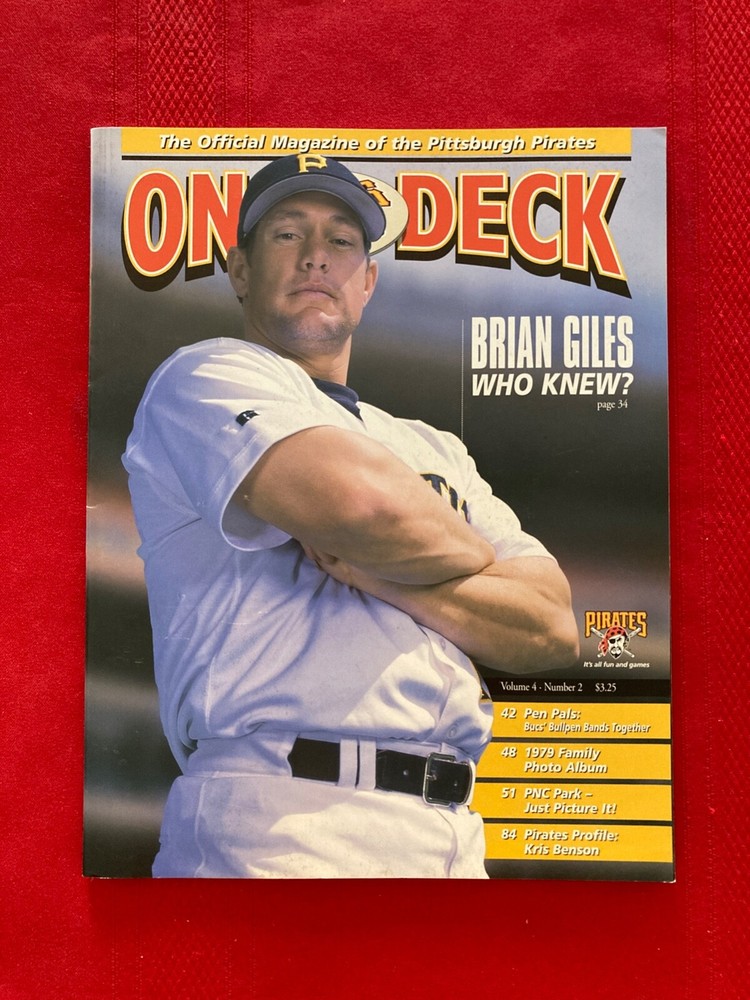 1997-2000 MLB Pittsburgh Pirates program / You pick 'em / Giles / Womack / Young