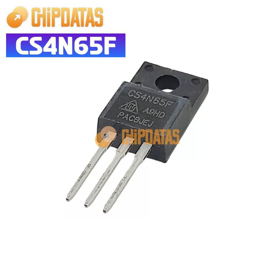 10PCS CS4N65F TO-220F Integrated Circuits IC #R12