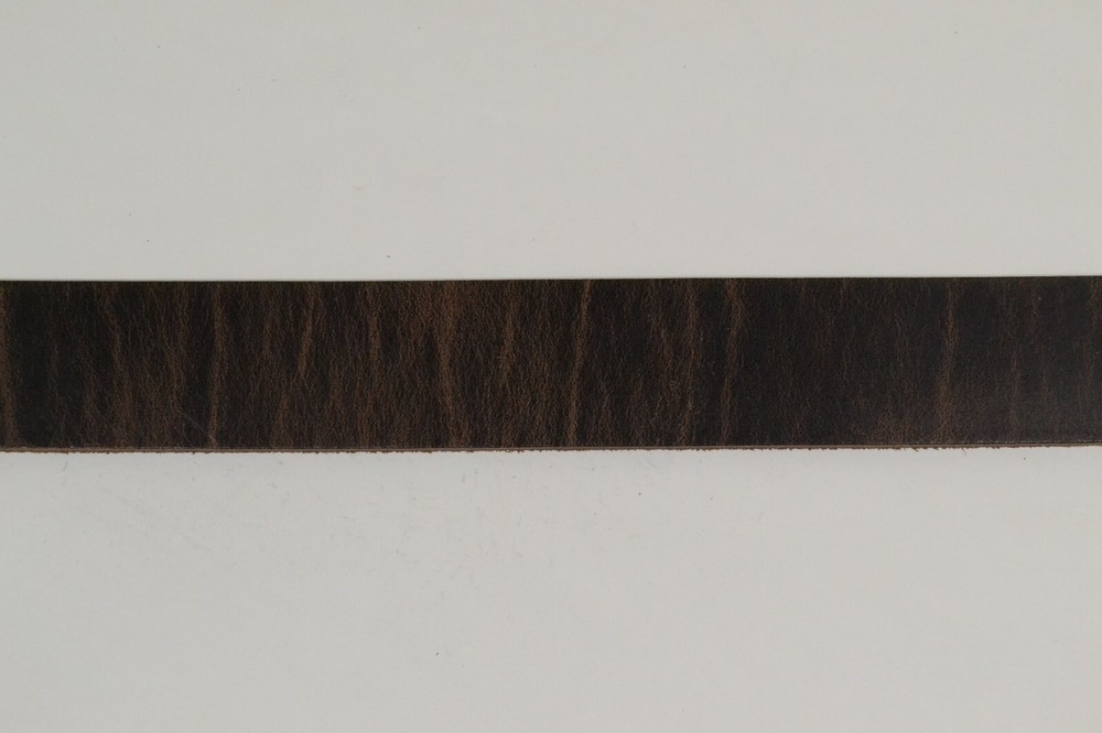 Belt Strip - Chocolate rustic oil tan pullup - 54" - Various Widths (E417)