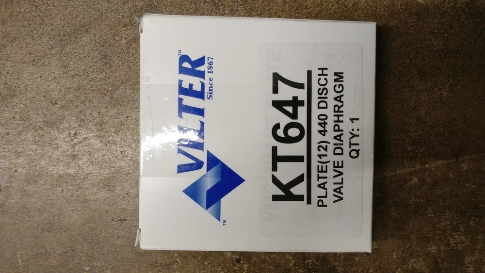 KT647 DISCHARGE PLATES, PACK OF 12
