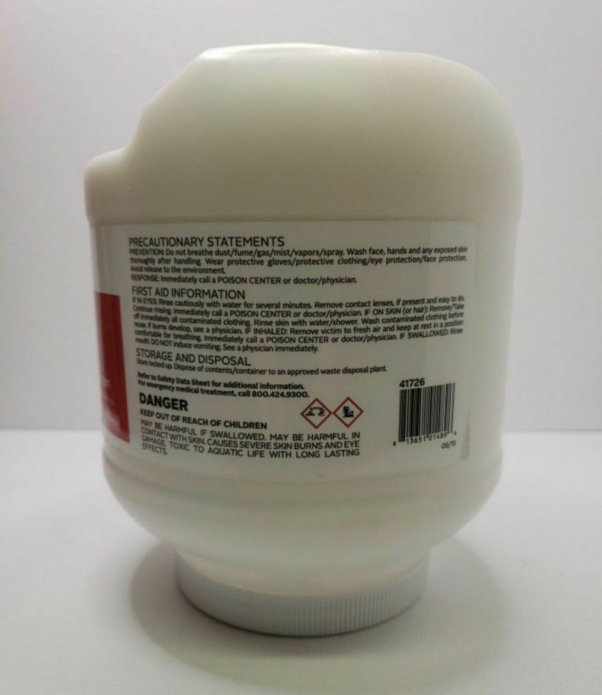 SWISHER EXTRA STRENGTH PLUS SOLID HIGH TEMP DISH MACHINE DETERGENT 8 LB.