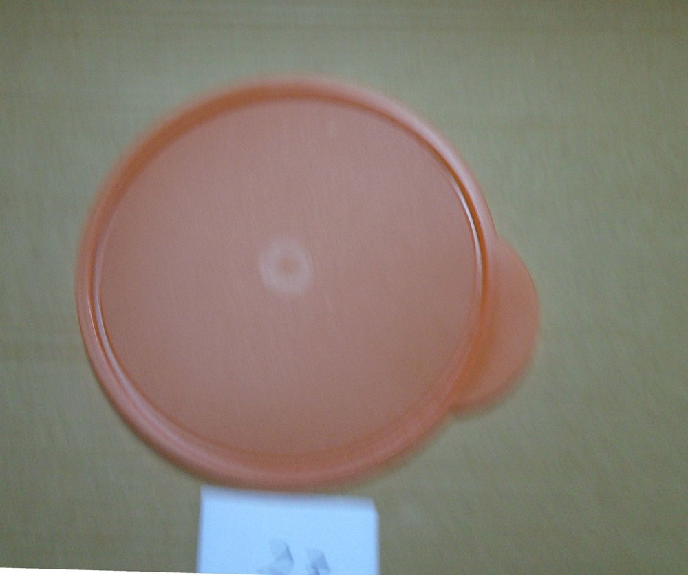 Tupperware Orange Replacement Lid Only #5455 W23