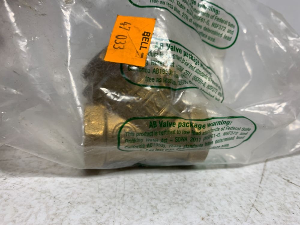 236AB 236AB 1/2" Check Valve Brass FNPT Swing