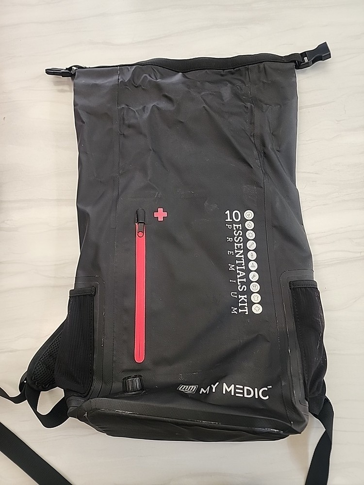 My Medic Emergency Kit Bag Only Backpack Black