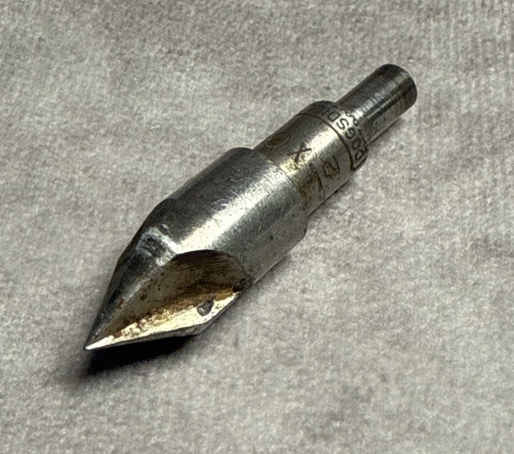 Cogsdill 1/2" 60 Degree HSS Countersink Drill Bit Metalworking Tool