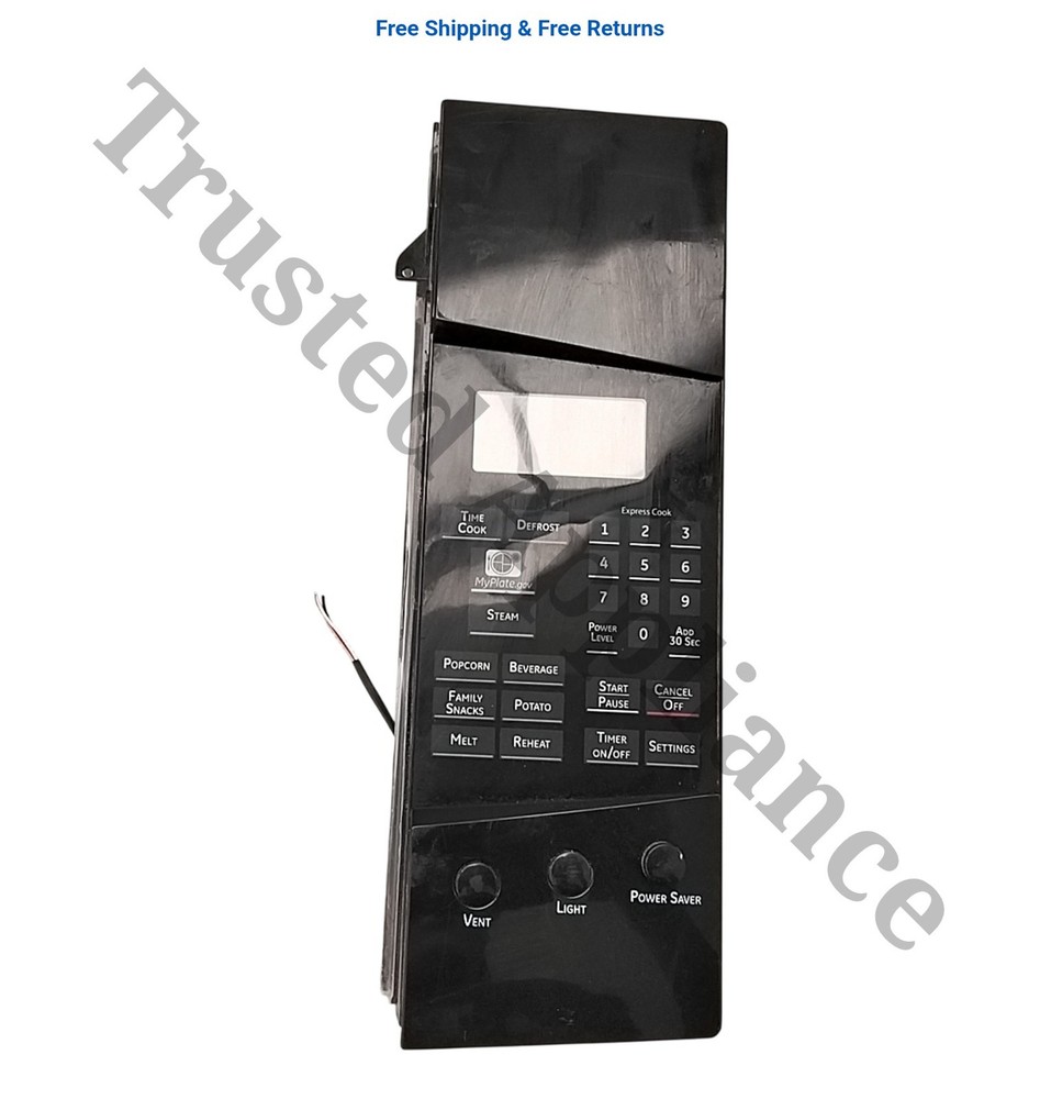 Microwave Control Panel Console PVM1970DR1BB Black