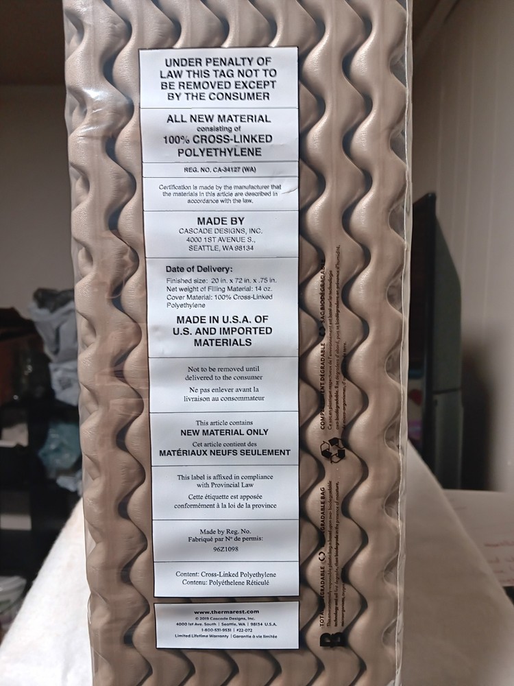 Z Lite Original Camping and Backpacking Sleeping Pad