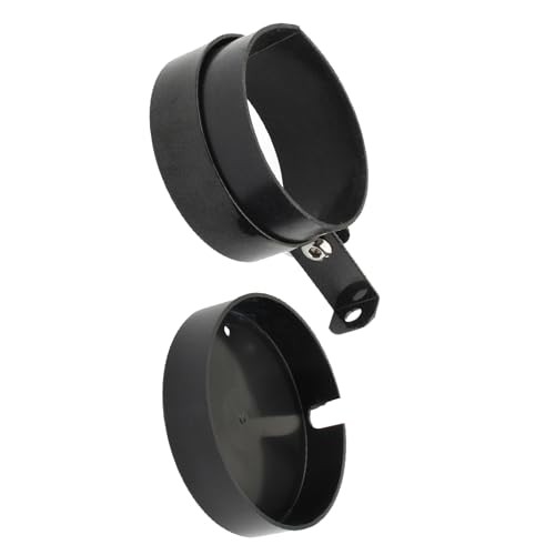 Speedometer Side Mount Relocation Bracket Kit, 2pcs Black Metal Bracket + CNC