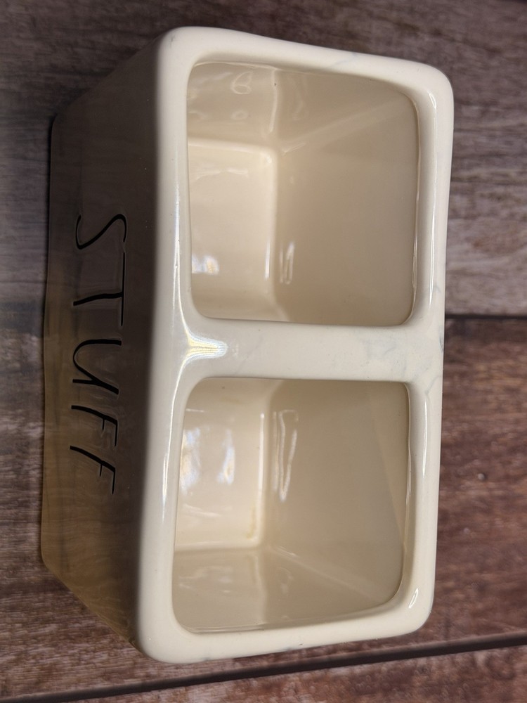 Rae Dunn Marble “Stuff” Organization Great For Your Brushes & Combs