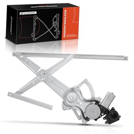 Front Left Electric Power Window Regulator with Motor (10 Front Driver (LH)