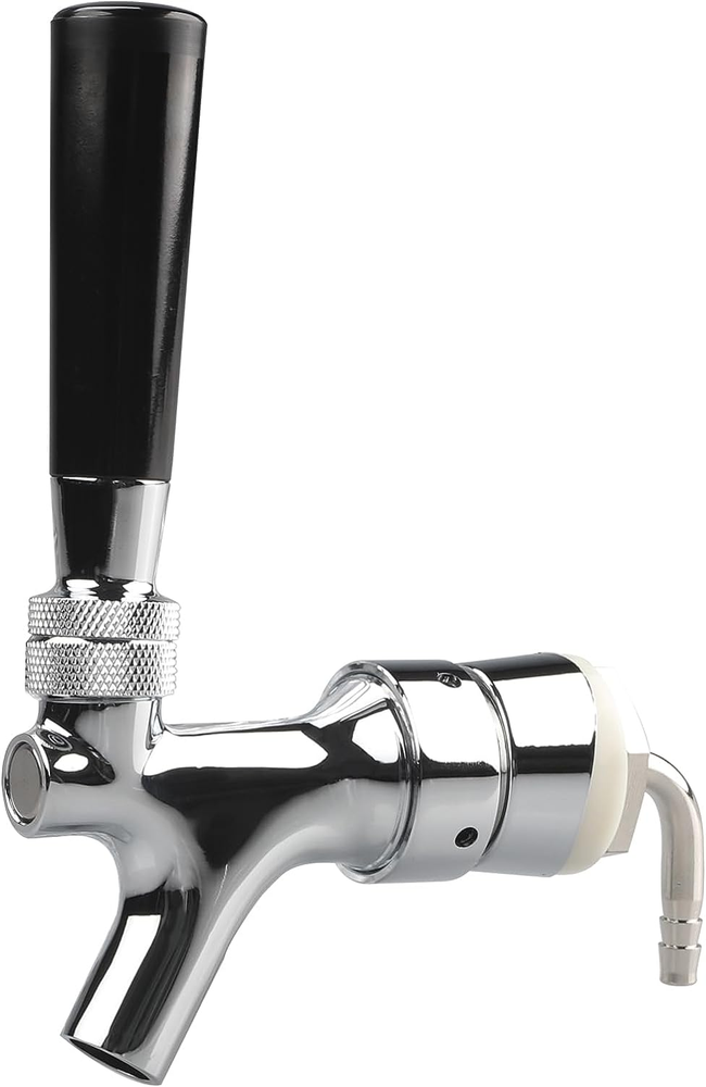 PERA Draft Beer Keg Faucet Chrome Plating Shank Tap Kit