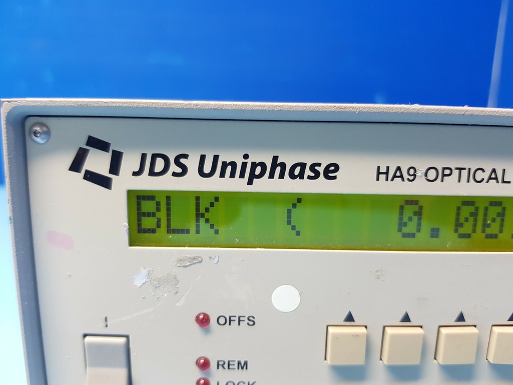 JDS Uniphase HA9 - HA097+20KFP1 Programmable Attenuator AS IS
